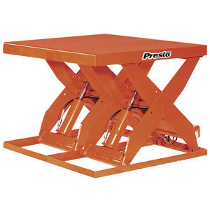scissor lift table / tandem scissor / hydraulic / stationary