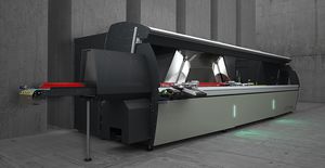 aluminum double-miter cutting-off machine