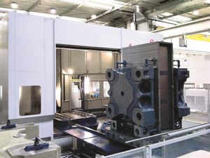 horizontal boring and milling center