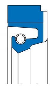 用嘴唇接触密封