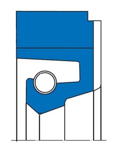 用嘴唇接触密封