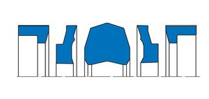 用嘴唇接触密封