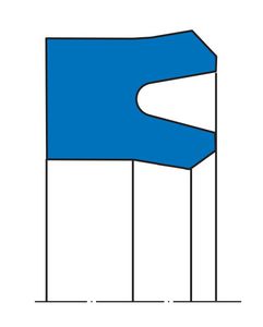 用嘴唇接触密封