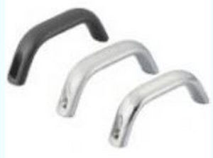 pull handle / tubular / door / aluminum