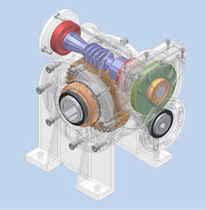 worm gear reducer 1