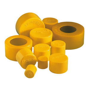 round cap / low-density polyethylene / protective / molded