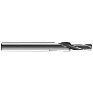 solid drill bit / for plastics / for cast iron / for steel