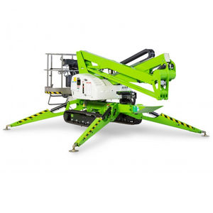 crawler articulated boom lift / compact / hydraulic / diesel