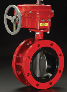 butterfly valve / with handwheel / shut-off / for wastewater