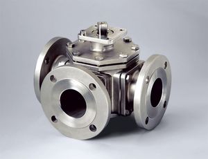 Ball valve - Bray International - with handwheel / regulating ...