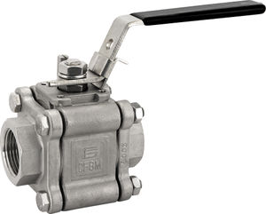 Ball Valve - Argos Series - Effebi - Manual   For Water   3-piece