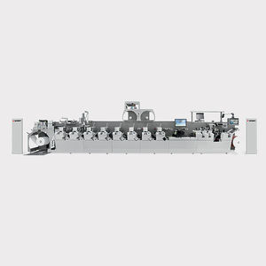 in-line flexographic press / eight-color / label / for packaging