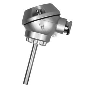 HVAC duct temperature sensor