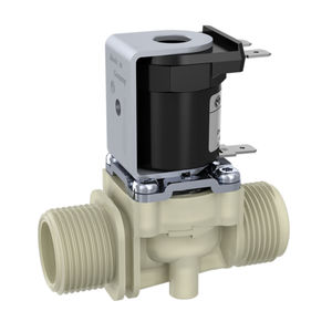 servo-assisted solenoid valve