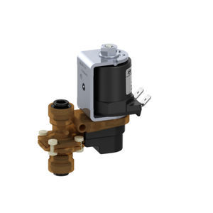 servo-assisted solenoid valve