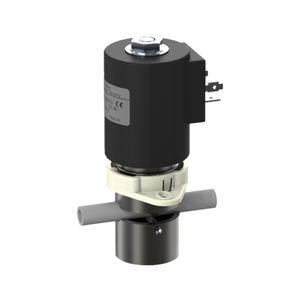 servo-assisted solenoid valve