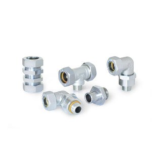 swivel fitting / threaded / straight / elbow