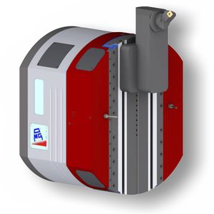 CNC milling head