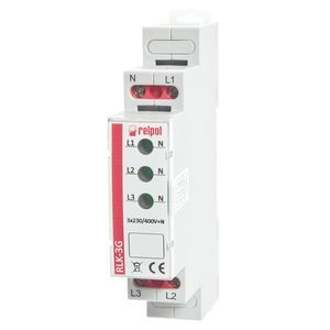 three-phase voltage indicator light