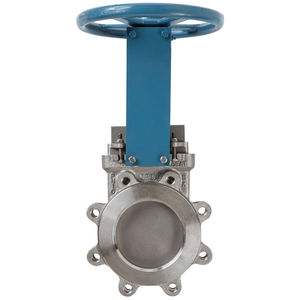 knife gate valve / with handwheel / isolation / for wastewater