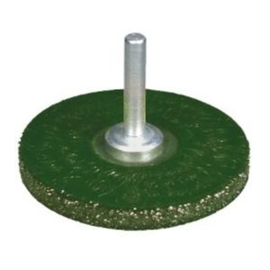 knotted wheel brush