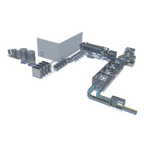 ice cream filling and wrapping machine