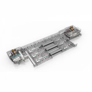 basket loading and unloading system