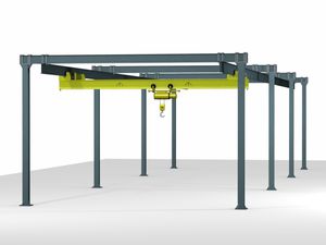 single-girder overhead travelling crane