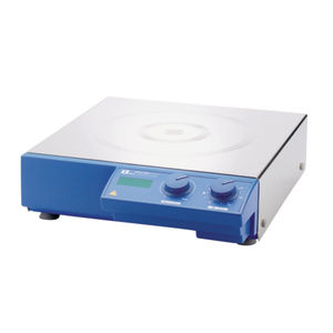 magnetic laboratory shaker / digital / for beakers / hot plate