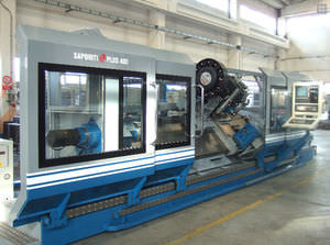 horizontal threading machine