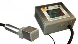 laser marking and coding device