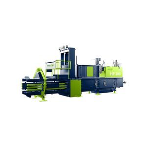 waste baling press