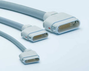 data connector / coaxial / rectangular / push-pull