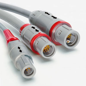 RF connector / coaxial / push-pull / multipole