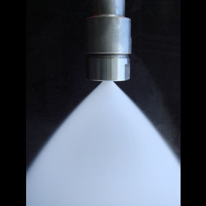 spray nozzle / cooling / flue gas / hollow-cone