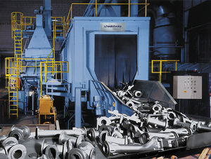 rotary drum shot blasting machine