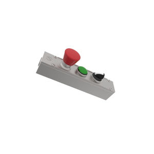 3-button push-button box