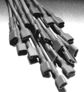 heat-shrink tubing / tubular / for cables / polyolefin
