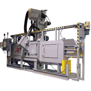 manual shot blasting machine / for profiles