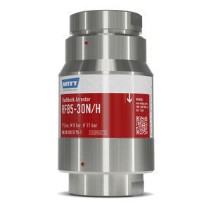 flashback arrestor with check valve