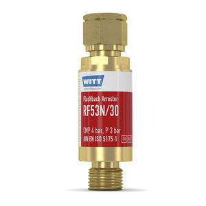 flashback arrestor with check valve 1