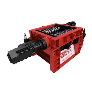 four-shaft shredder