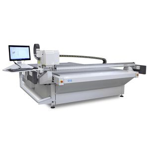 cutting plotter with conveyor