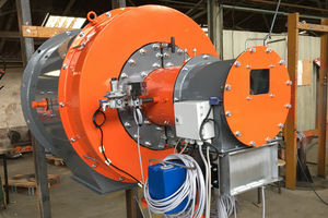 gas burner / monobloc / excess air