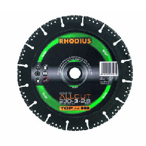 steel cutting disc / for stone / diamond-coated