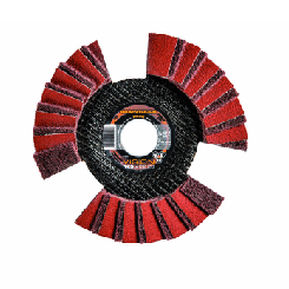 stainless steel flap disc / finishing