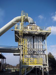 wet electrostatic precipitator