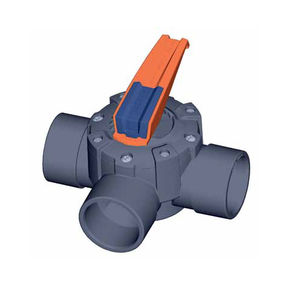 3-way valve / ball / electric / manual