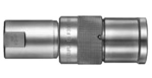 push-to-lock fitting / socket / straight / hydraulic