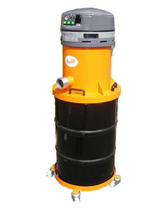 wet and dry vacuum cleaner / single-phase / industrial / mobile